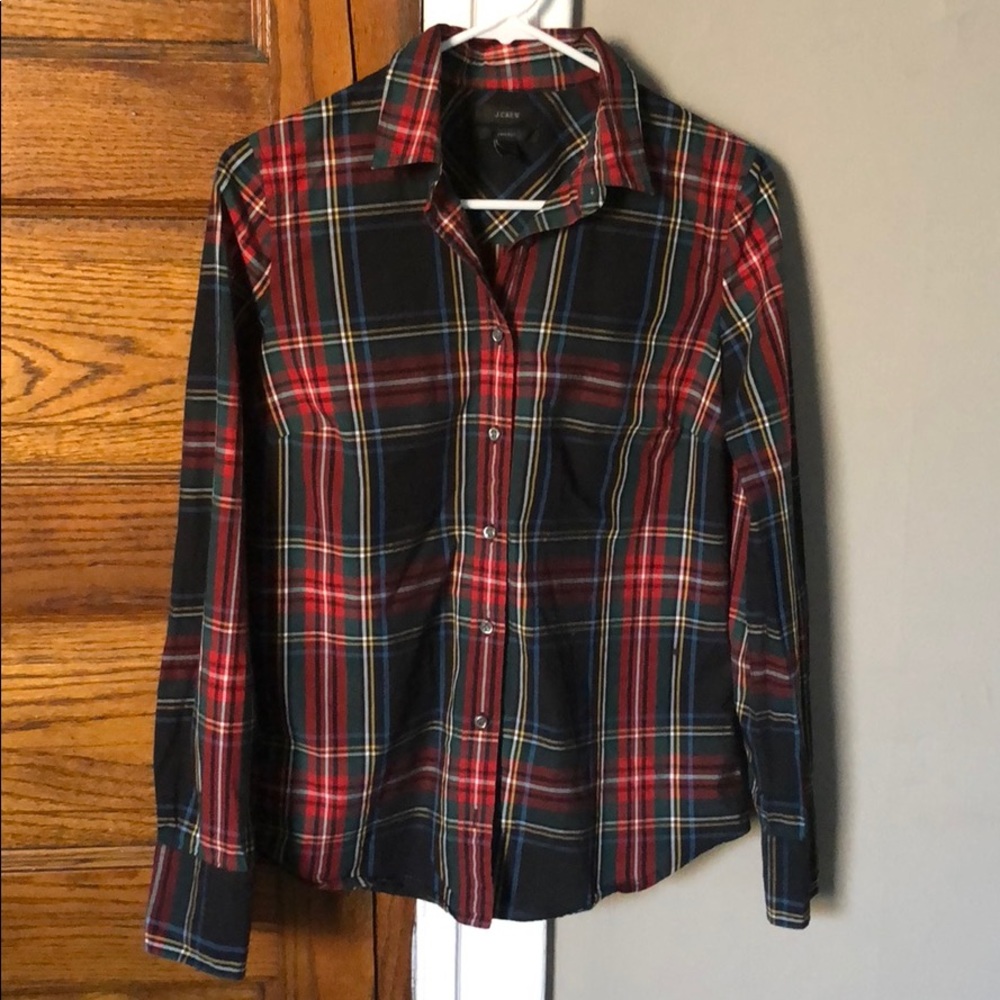 J.Crew plaid Button up shirt